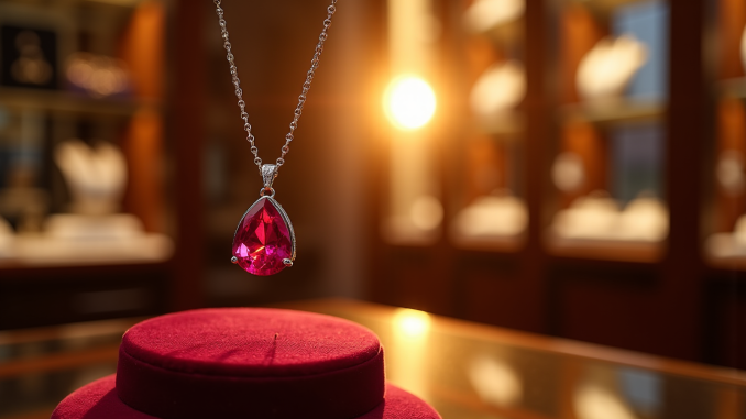 Découvrir les pendentifs rubis : tout ce qu'il faut savoir avant de craquer
